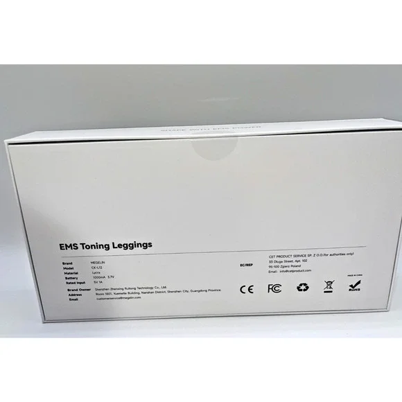 MEGELIN EMS Toning Leggings Brand new in box, never opened - Picture 2 of 4